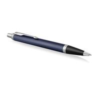 PARKER penna a sfera IM Blue punta media colore blu inchiostro blu