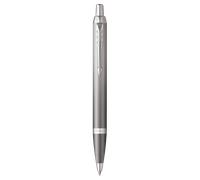 Parker penna a sfera IM Writing Rituals punta media grigio inchiostro blu