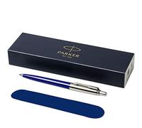 PARKER - Penna a sfera "Jotter" con sacchetto di velluto in confezione regalo - inchiostro nero - colore blu
