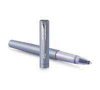 Parker penna roller Vector XL Laccatura argento-blu metallizzato su ottone P