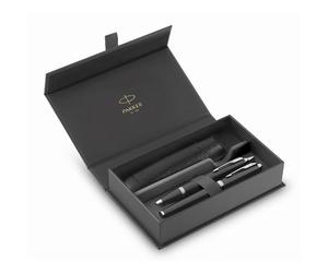 Parker Penna stilografica 2214457 SET DUO IM BK CT STILO/M+SFERA/M