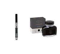 PARKER-Penna stilografica con convertitore d'inchiostro & flacone di inchiostro