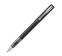 Parker Penna stilografica Vector XL Laccatura nero metallizzato su ottone Pe