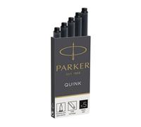Parker Quink Cartucce di ricarica per penne stilografiche con inchiostro permane