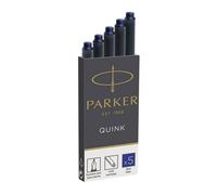 Parker Quink Cartucce di ricarica per penne stilografiche con inchiostro permane