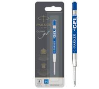 Refill Quink Gel - punta media - blu - Parker