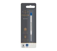 PARKER Quink ricarica per penna a sfera, punta ampia, blu Punta ampia Blu