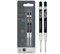 Parker QUINK ricariche di inchiostro gel punta media (0,7 mm) nero 2 pezzi