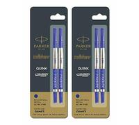 Parker Quink Rollerball Refill Blue Ink Ultra Fine Nib Roller Ball Pen nuova ...