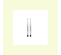 Parker Quinkflow - Confezione da 2 ricariche per penna a sfera, tratto medio, colore nero