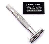 Parker rasoio di sicurezza satin chrome semi slant