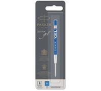 Refill Quink Gel - punta media - blu - Parker