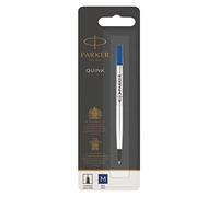 Parker Quink Rollerball Refill for Rollerball Pens Medium Blue [Single Refill] - 1950324