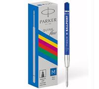 Parker ricariche inchiostro per penne a sfera | punta media | blu | 20 pezzi