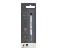 Parker Ricariche per penna a sfera punta larga inchiostro nero QuinkFlow c