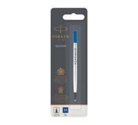 Parker Rollerball Pen Refill Medium Tip Blue QUINK Ink 1 Count medium nib