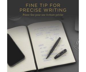 Parker Rollerball Pen Refills Fine Point Blue QUINK Ink 1 Count Blue Fine