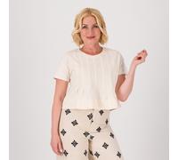 Parker & Rowe T-shirt a manica corta con scollo tondo in cotone