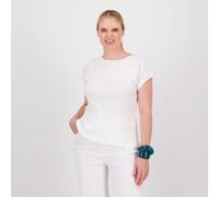 PARKER & ROWE T-Shirt girocollo con maniche corte ad aletta