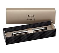 Parker S0705330 Penna Stilografica Vector in Scatola Regalo, Acciaio Inossidabile