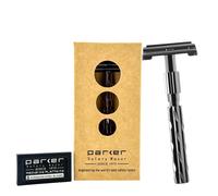 Parker safety razor rasoio di sicurezza 22R apertura a farfalla + 5 lamette da b