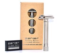 Parker safety razor rasoio di sicurezza variant regolabile versione cromata