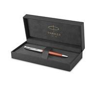 Parker Sonnet Essentiel - Penna a sfera, colore arancione, ricarica nera, punta media, confezione regalo