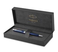 Parker Sonnet Ballpoint Pen Blue Lacquer with Palladium Trim Medium Point Bl