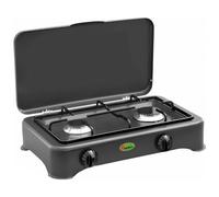 PARKER SRL - Cfparker Fornello A Gas Gpl 2 Fuochi Sport Grafite Nero Per Uso Esterno - 5326gspgp