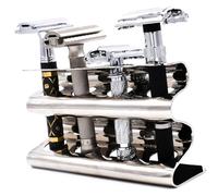 Parker stand per rasoi di sicurezza cromato