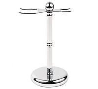 Parker Safety Razor Deluxe 2 Prong Rasoio di sicurezza e la rasatura Pennello da