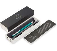 Parker Vector Blue Green Penna roller con inchiostro nero (confezione in lingua italiana non garantita)