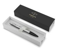 PARKER Urban penna a sfera, Metro Metallic, punta media e ricarica di inchiostro blu (1931580)