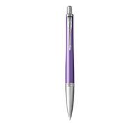 PARKER Urban penna a sfera, Premium Violet (viola), punta media e ricarica di inchiostro blu (1931623)