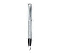 Parker Urban Premium Stylo Roller Pointe Fine Argenté Perle Encre Noir - écrin