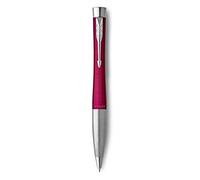 Parker Urban Twist Penna a Sfera | Vibrant Magenta con Puntale Cromato | Punta Media con Inchiostro Blu | Confezione Regalo