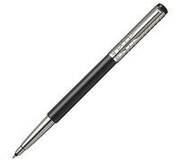 Parker Vector Black SS Chiselled Rollerball Pen - 1774550