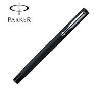 Penna stilografica Parker Vector nero opaco MB acciaio CT cromo bordo inchios...