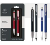 Parker Vector Standard BallPen + Fountain CT - Multicolore Assortito...