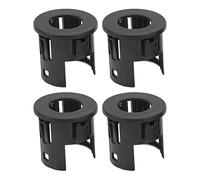 Parking Assist Sensor Bezels, 4 pezzi, anteriore e posteriore, materiale ABS, su misura per 1500 2014-2019, resistente agli urti, durevole, facile da montare per protezione del sensore del veicolo