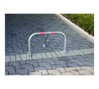 Parking-Block, barriera di parcheggio posto auto Tubo zincato lucchetto no sosta