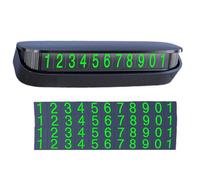 Parking Number Plate, Creative Vehicle Moving Accessory, Dashboard Phone Number Display, Easy Installation, Sl esign, Enhances Visibility, Ideal for Temporary Parking