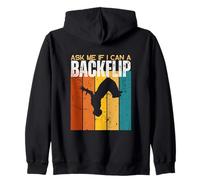 Parkour Chiedimi Se Posso Un Parkour Divertente Backflip Felpa con Cappuccio
