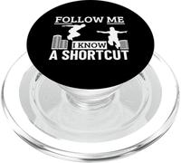 Parkour Conosco una scorciatoia Parkour divertente PopSockets PopGrip per MagSafe