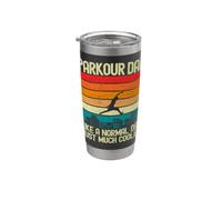 Parkour Dad Just Like a Normal Dad - Traceur Freerunner Dad Bicchiere termico in acciaio inox doppia parete