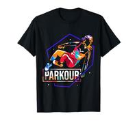 Parkour Donna Traceuse - Arte dello Spostamento Flusso Maglietta