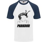 Parkour Free Running Break The Limit Uomo S/S Baseball T-Shirt