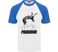 Parkour Free Running Break The Limit Uomo S/S Baseball T-Shirt