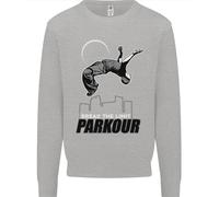 Parkour Free Running Break The Limit Uomo Sweatshirt Jumper