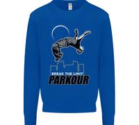 Parkour Free Running Break The Limit Uomo Sweatshirt Jumper